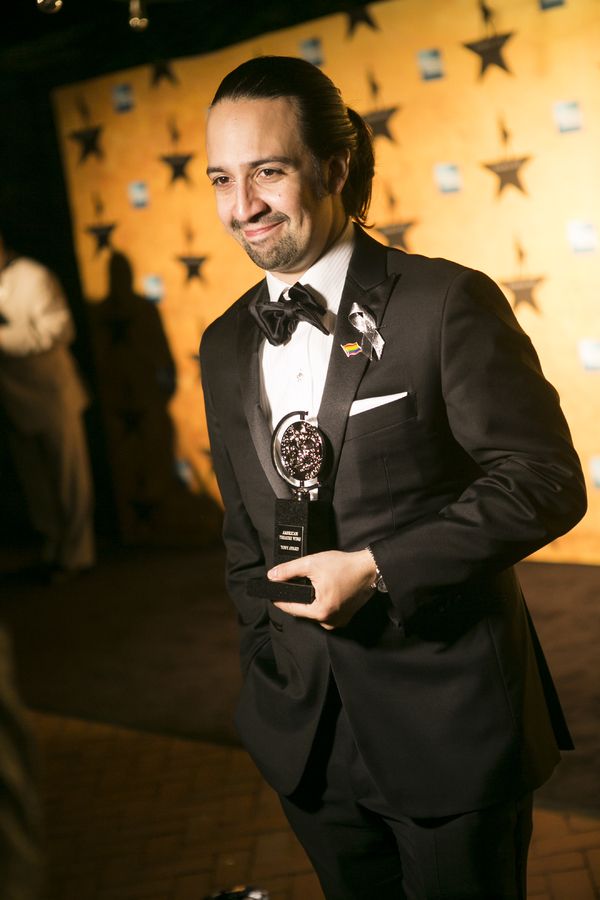 Lin-Manuel Miranda and Vanessa Nadal Photo