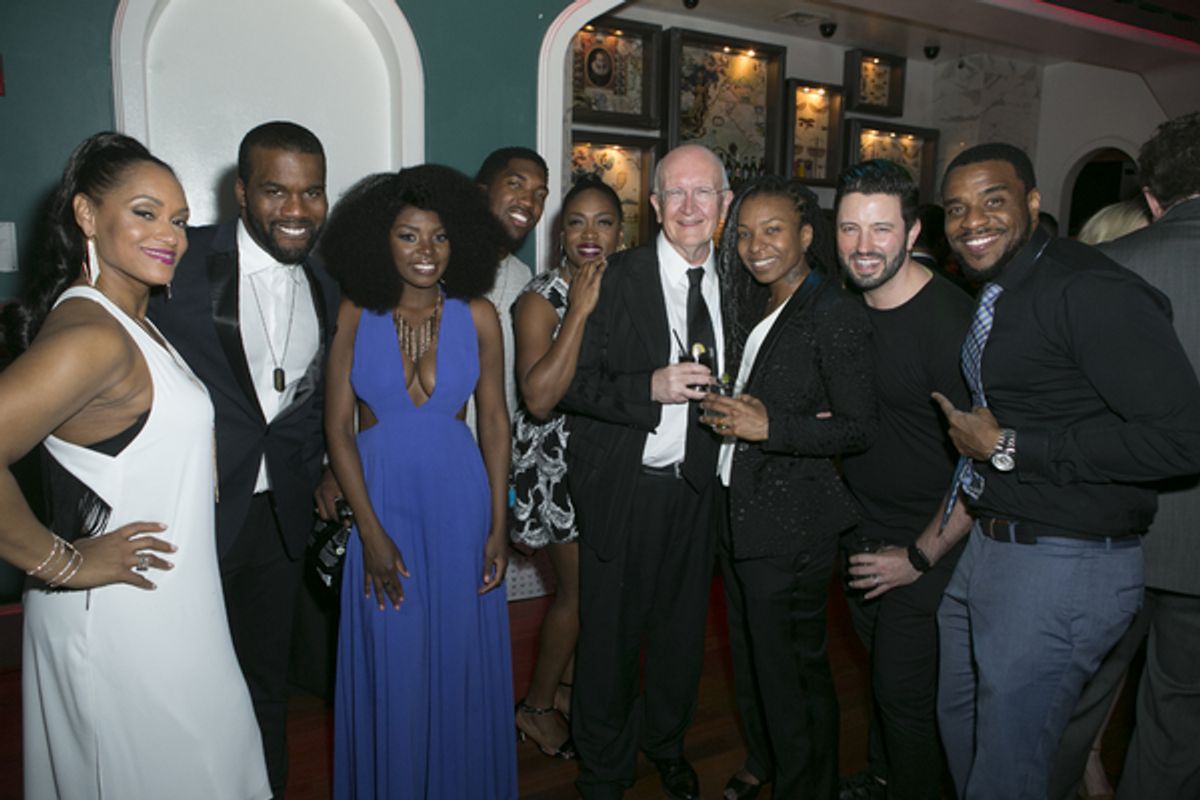 John Doyle and the cast of The Color Purple at 