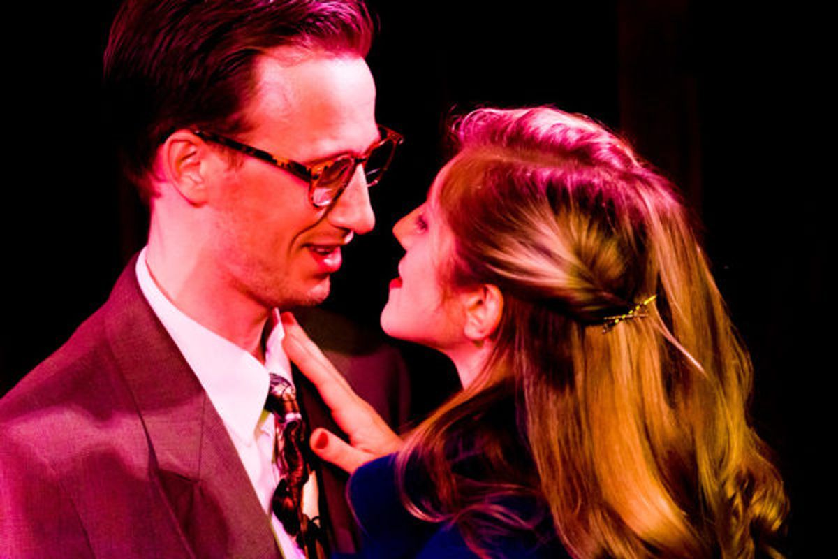 Nathan Ondracek, left, and Lauren Byrd at 