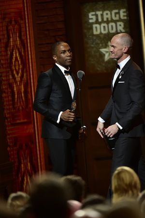 Leslie Odom, Jr., Neil Patrick Harris @ BroadwayWorld Leslie Odom, Jr., Neil Patrick Harris Photo