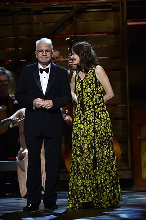 Steve Martin, Edie Brickell, and the cast of Bright Star @ BroadwayWorld Steve Martin, Edie Brickell, and the cast of Bright Star Photo