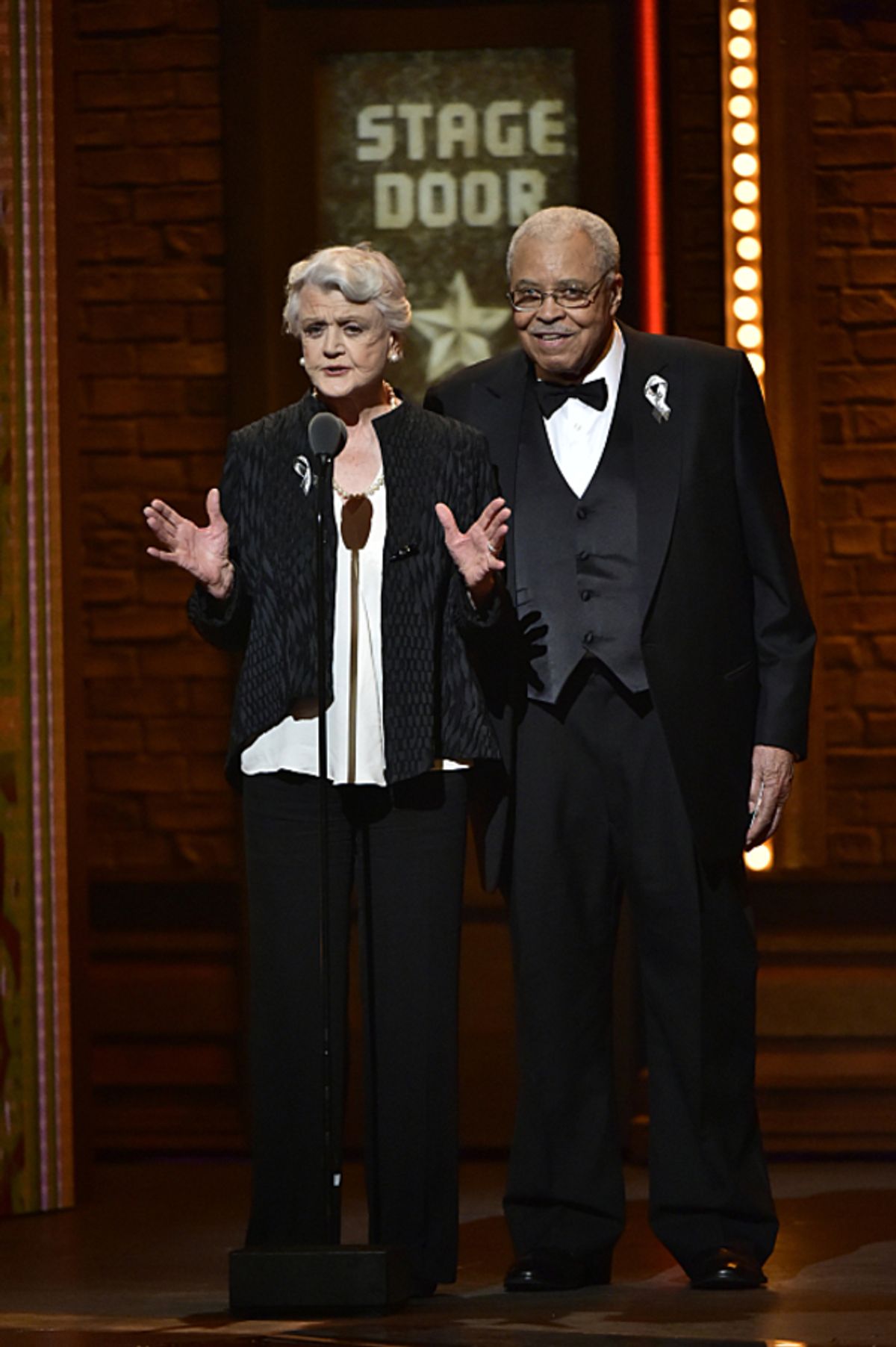 Angela Lansbury and James Earl Jones at 