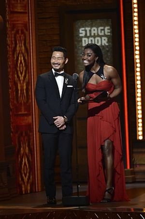Daniel Dae Kim and Patina Miller @ BroadwayWorld Daniel Dae Kim and Patina Miller Photo