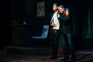 Nathan Sapsford and Shane Connor Photo