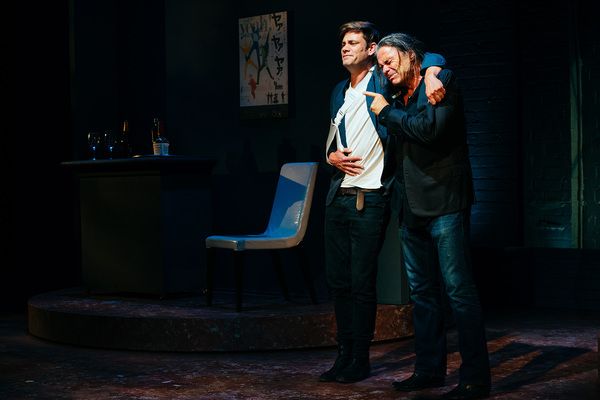 Nathan Sapsford and Shane Connor Photo