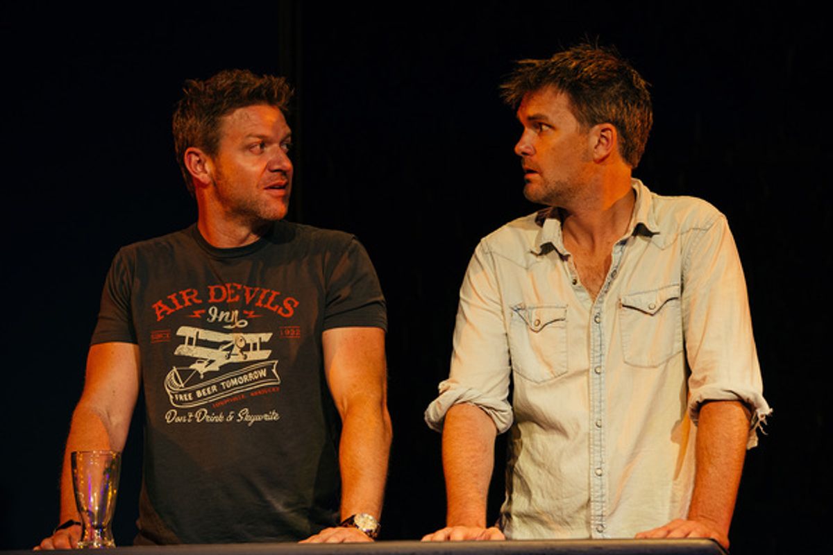 Matt Passmore and Jamie Irvine at 