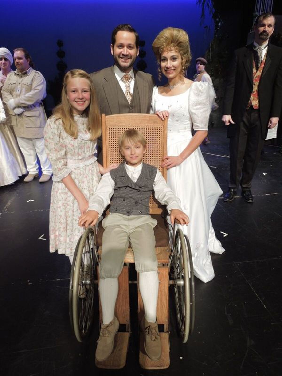 Kailey Albus, Edward Fraim, Zachary Fewkes, Michelle Jasso  at 