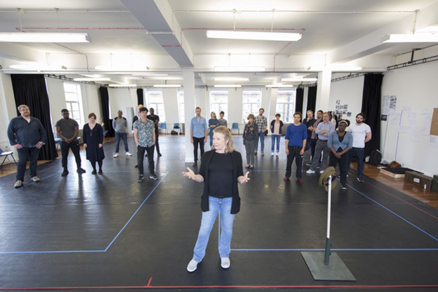 Photo Flash: In Rehearsal for Regent's Park Open Air Theatre's HENRY V Photo Flash: In Rehearsal for Regent's Park Open Air Theatre's HENRY V Image