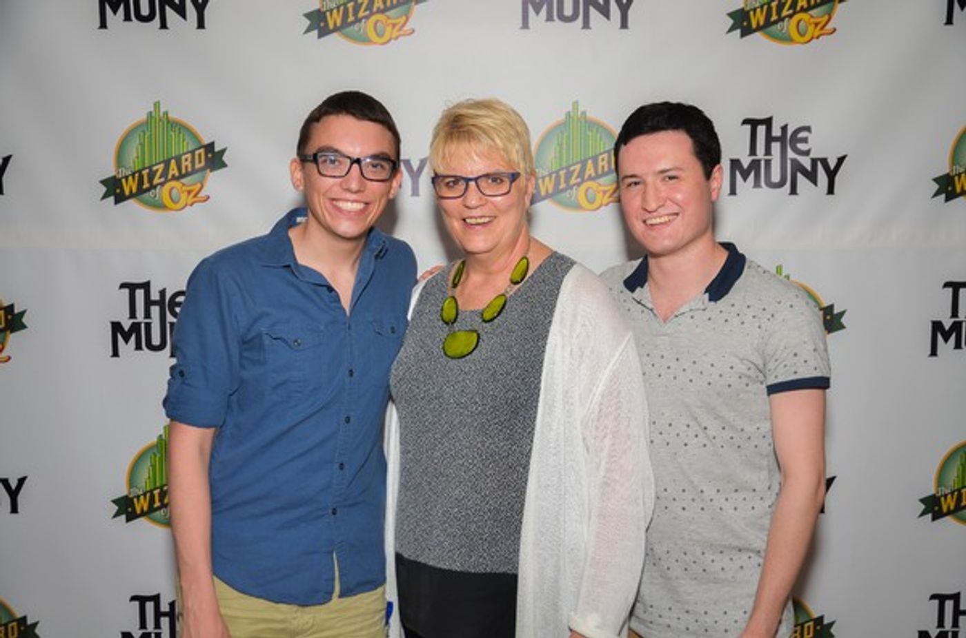 Photo Flash: Cast of THE WIZARD OF OZ Celebrates Opening Night at The Muny! Image