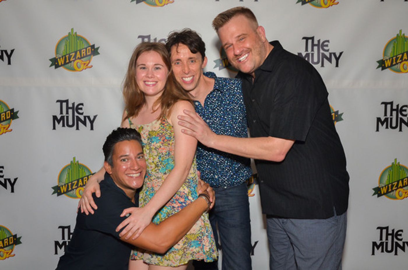 Photo Flash: Cast of THE WIZARD OF OZ Celebrates Opening Night at The Muny! Image