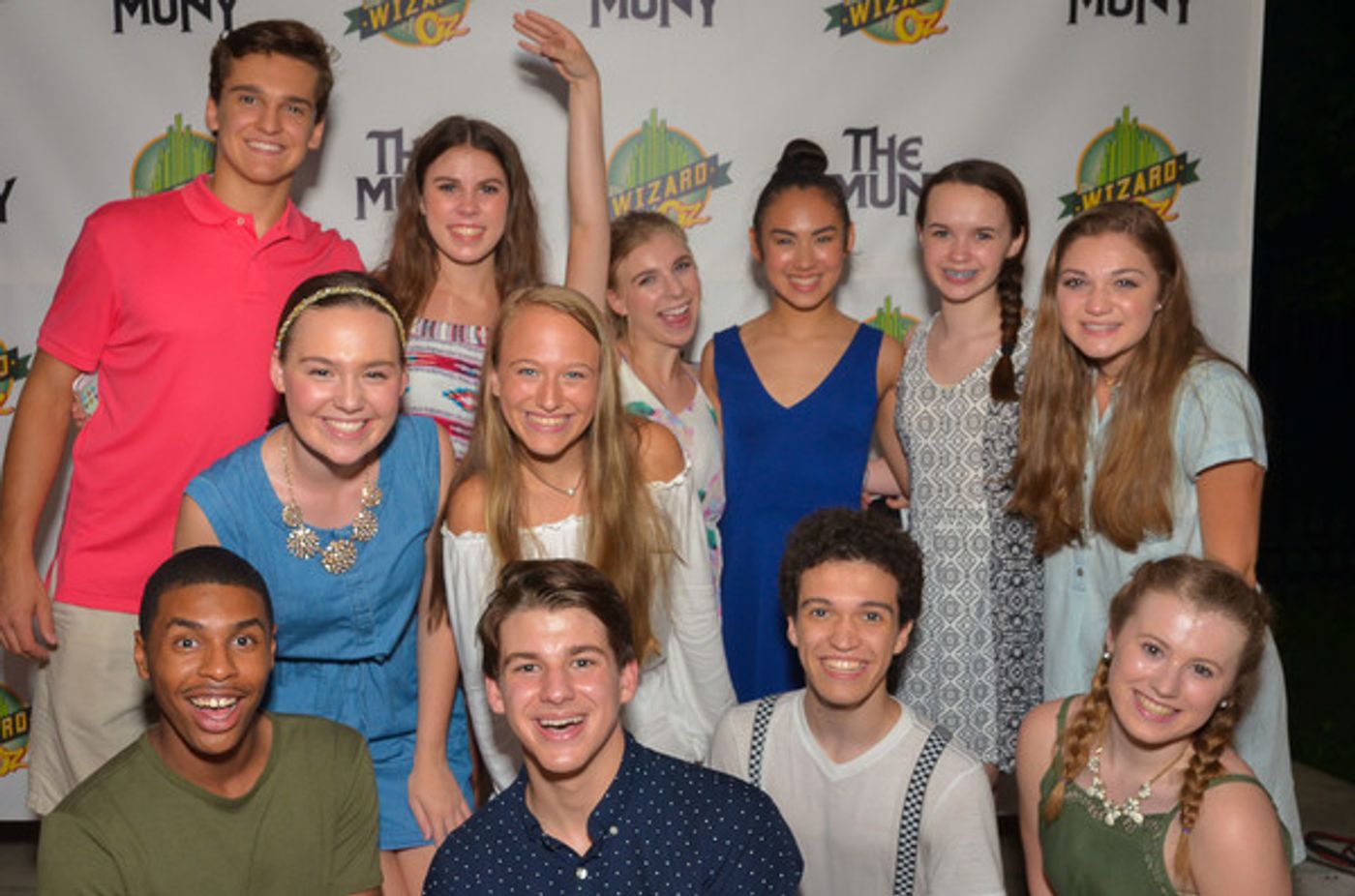 Photo Flash: Cast of THE WIZARD OF OZ Celebrates Opening Night at The Muny! Image