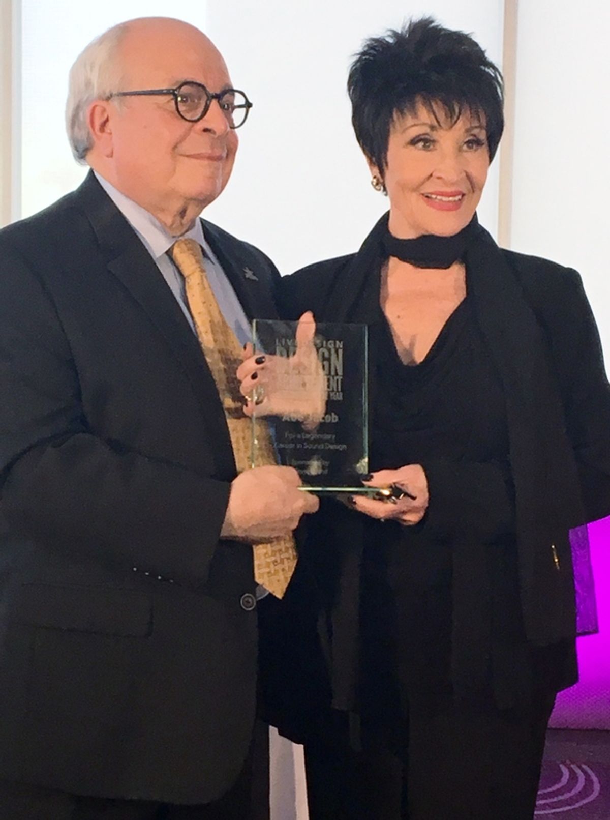 Abe Jacob, Chita Rivera at 