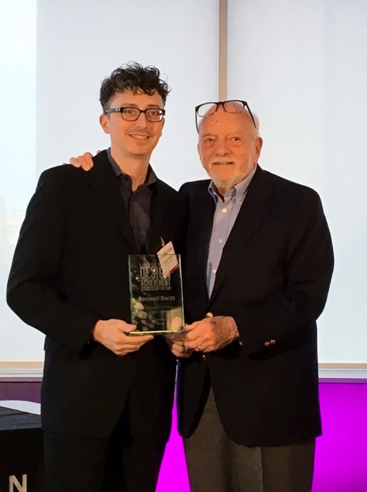 Beowulf Boritt, Hal Prince at 