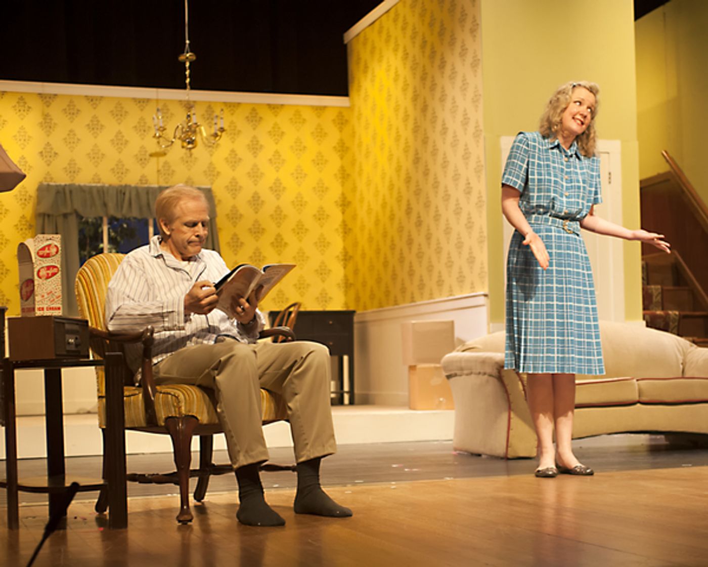 Photo Flash: First Look at Little Theatre of Manchester's CLYBOURNE PARK  Image
