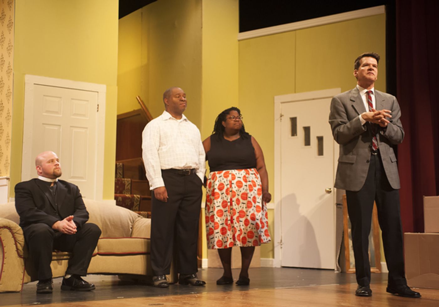 Photo Flash: First Look at Little Theatre of Manchester's CLYBOURNE PARK  Image