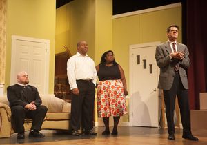 Justin Mullis as Jim, Foster Evans Reese as Albert, Monique Sanders as Francine, and  Photo