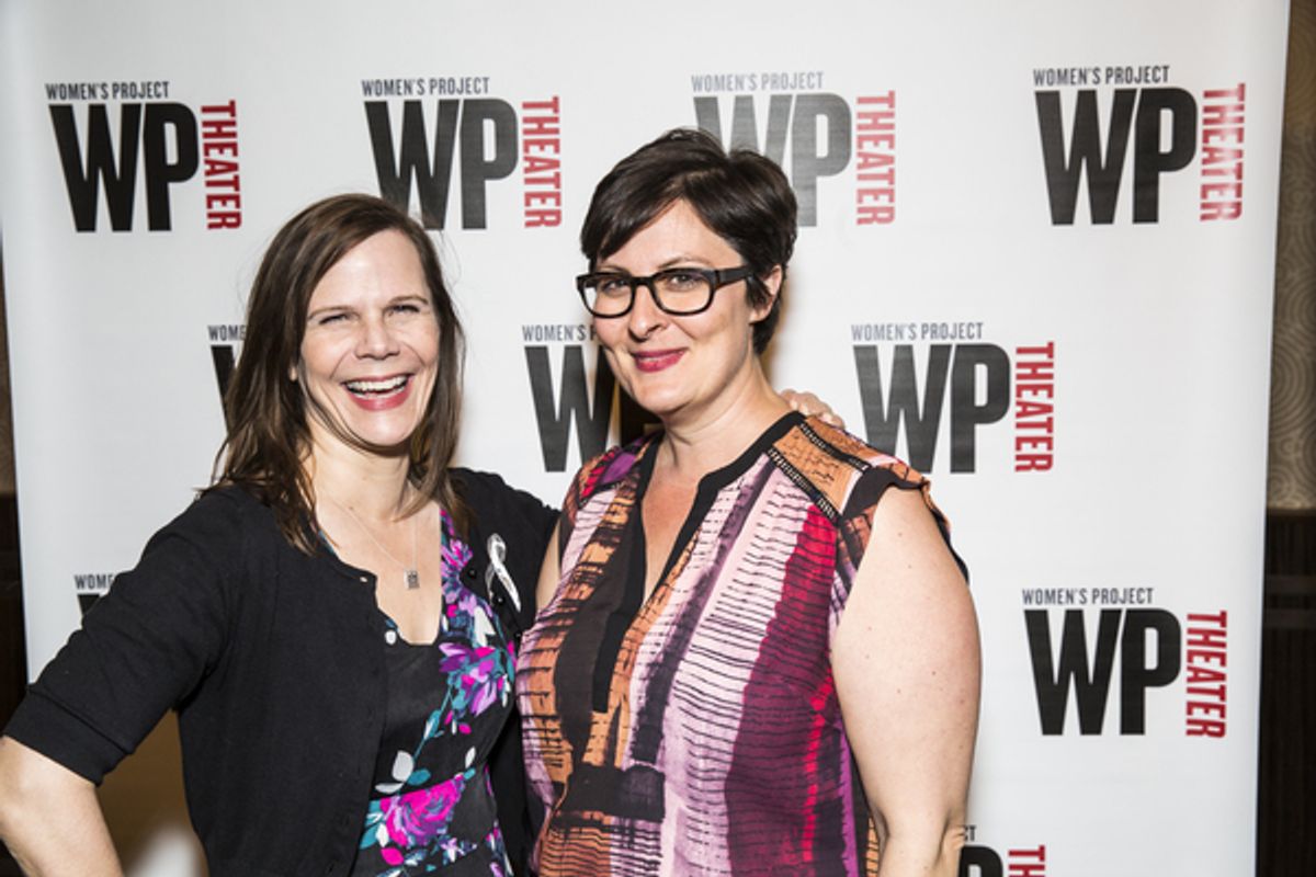 Laura Eason, Kristen Kelly at 