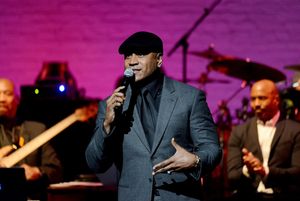 NEW YORK, NY - JUNE 13: LL Cool J speaks on stage during Prince Walk of Fame Induction and 2016 Spring Gala at The Apollo Theater on June 13, 2016 in New York City. (Photo by Shahar Azran/WireImage) @ BroadwayWorld NEW YORK, NY - JUNE 13: LL Cool J speaks on stage during Prince Walk of Fame Inducti Photo