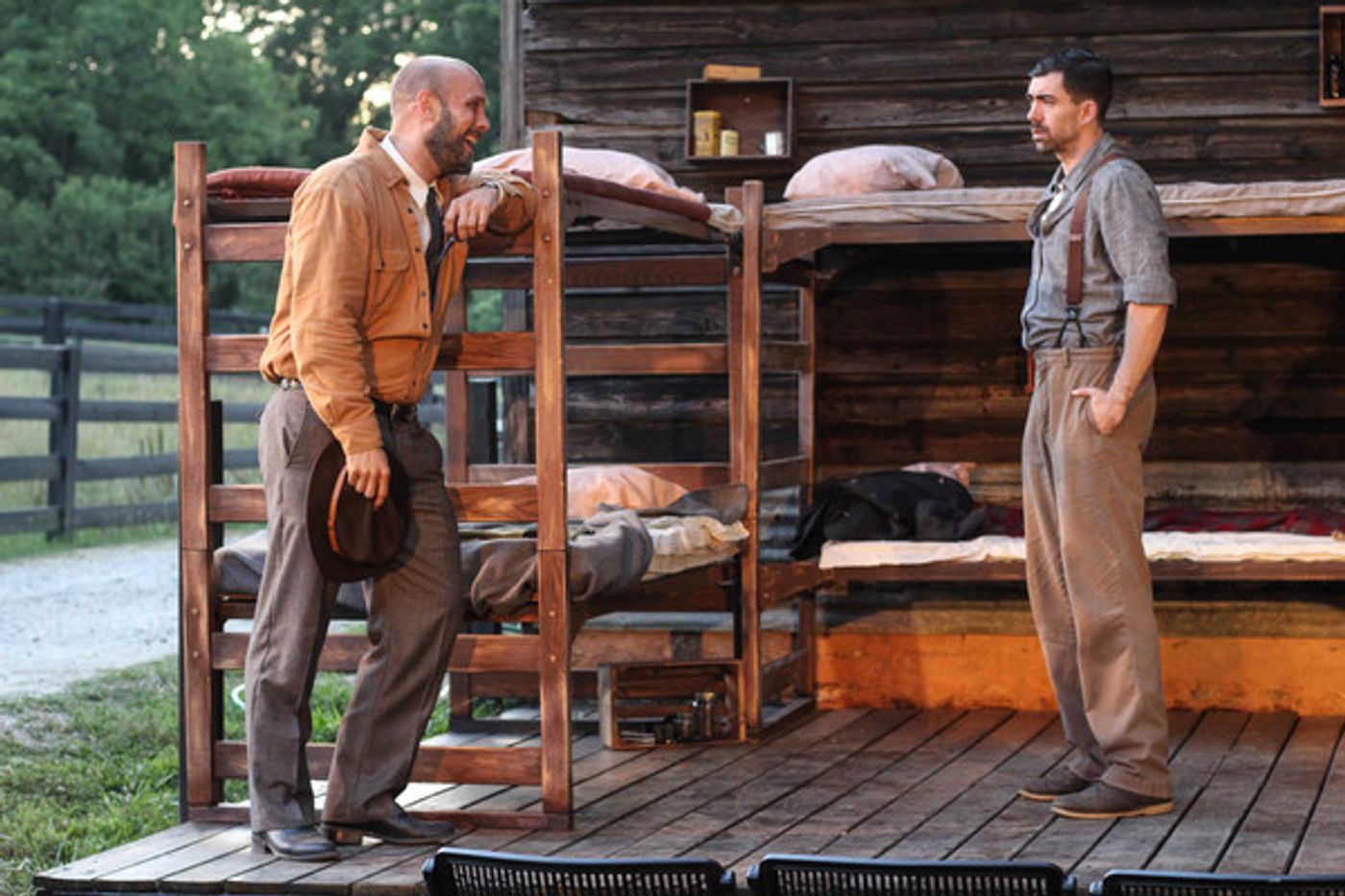 Photo Flash: First Look at Serenbe Playhouse's OF MICE AND MEN Photo Flash: First Look at Serenbe Playhouse's OF MICE AND MEN Image