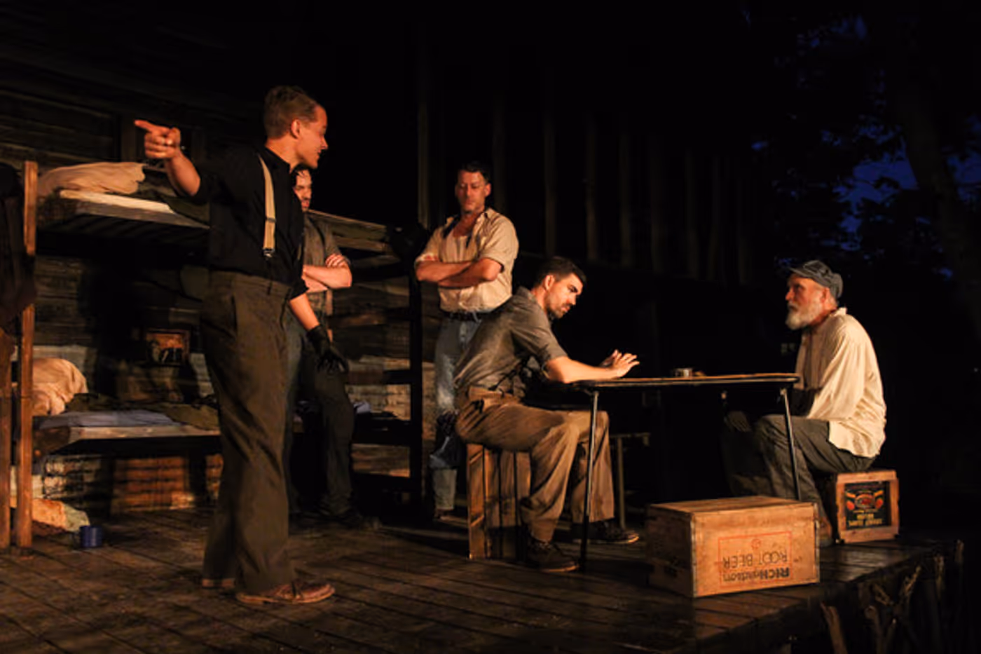 Photo Flash: First Look at Serenbe Playhouse's OF MICE AND MEN Photo Flash: First Look at Serenbe Playhouse's OF MICE AND MEN Image