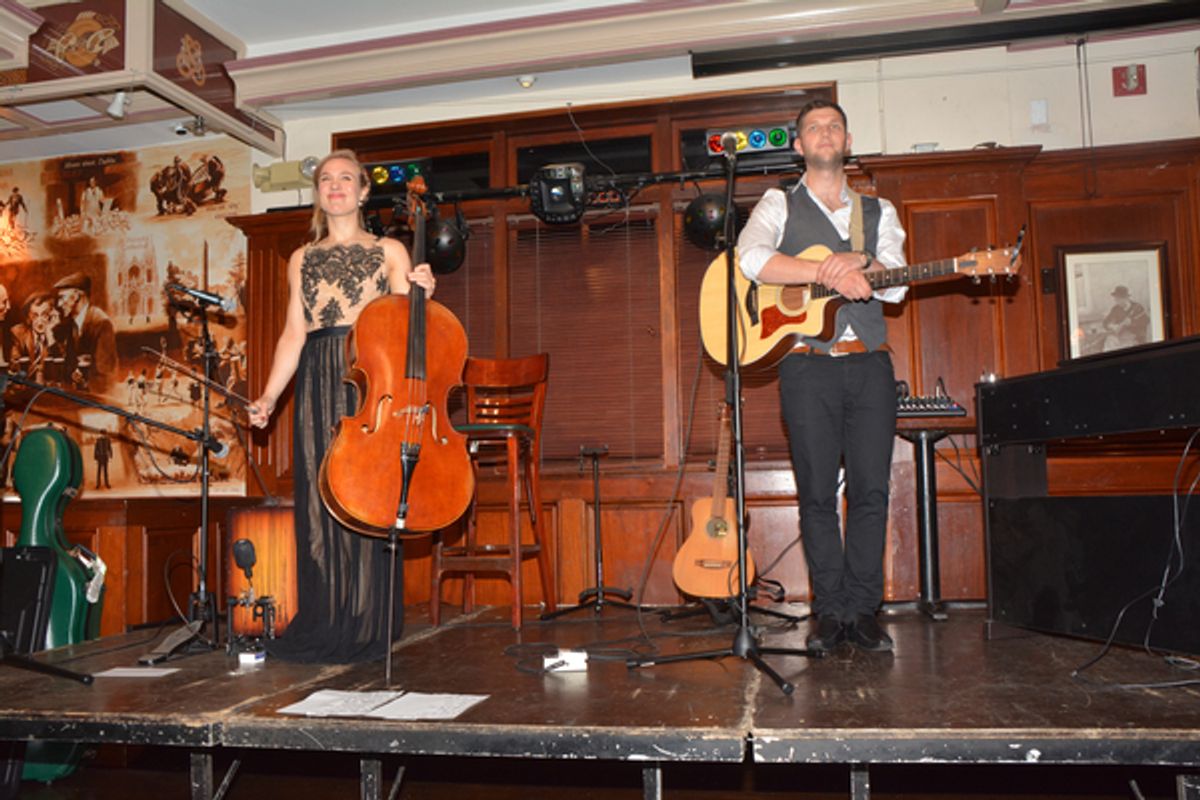 Laura Durrant and Colm Keegan at 