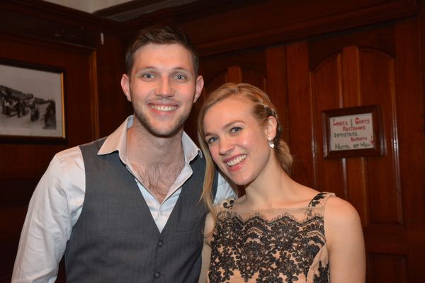 Colm Keegan and Laura Durrant Photo