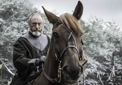 Liam Cunningham as Davos Seaworth Credit: Helen Sloan/HBO Photo