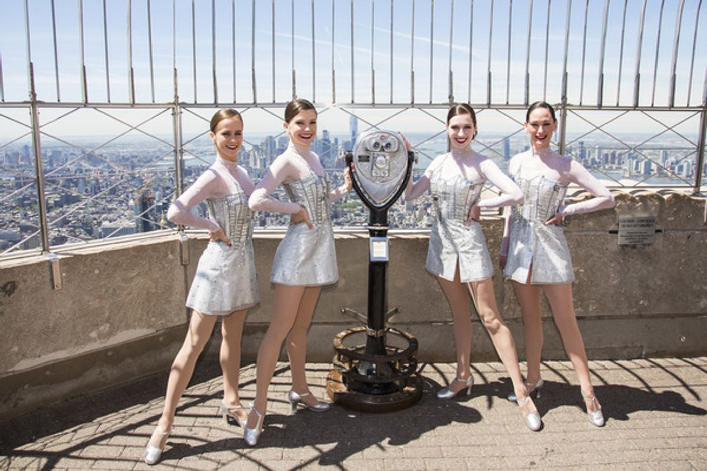 Photo Flash: The Rockettes Light Empire State Building in Celebration of NEW YORK SPECTACULAR Photo Flash: The Rockettes Light Empire State Building in Celebration of NEW YORK SPECTACULAR Image