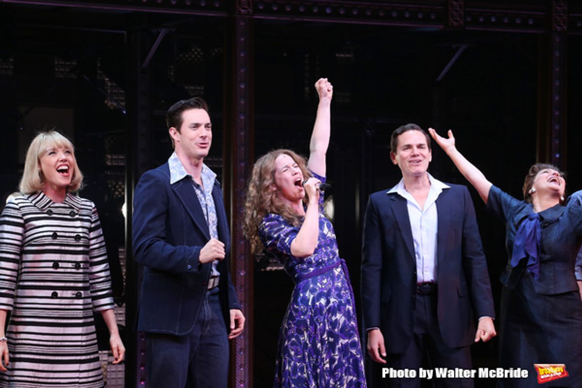 Jessica Keenan Wynn, Scott J. Campbell, Chilina Kennedy, Paul Anthony Stewart and Liz Larsen  at 