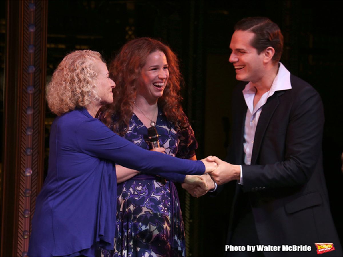 Carole King with Chilina Kennedy and Mark Paul Anthony at 