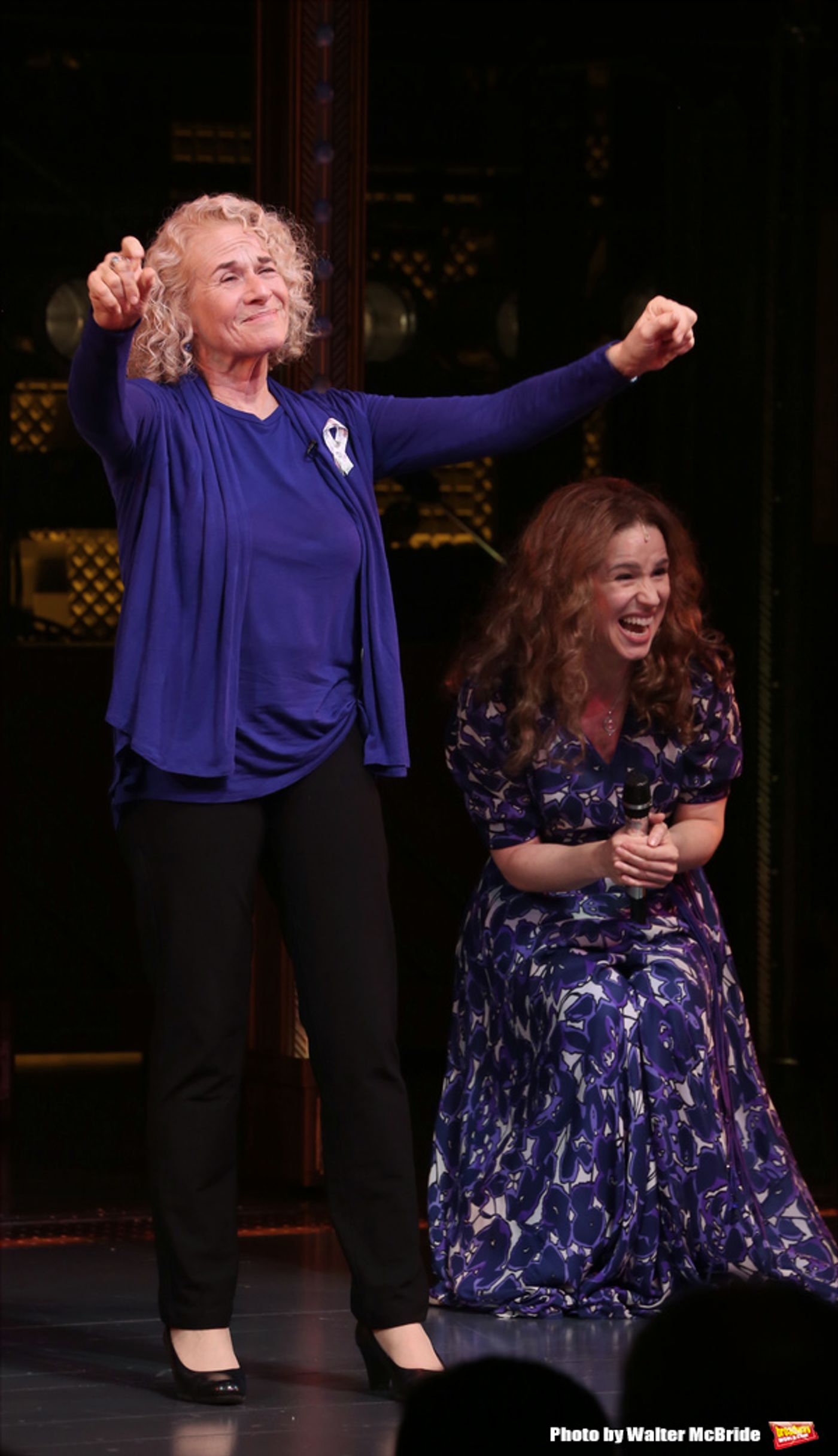 Photo Coverage: Carole King Helps BEAUTIFUL Celebrate 1000 Performances on Broadway!  Image