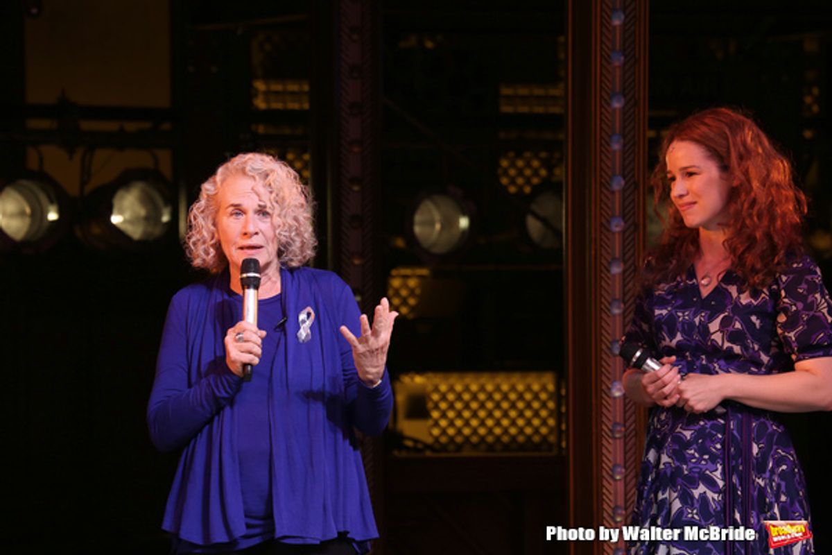 Carole King with Chilina Kennedy  at 