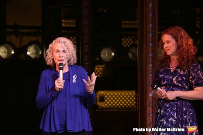 Carole King with Chilina Kennedy  Photo