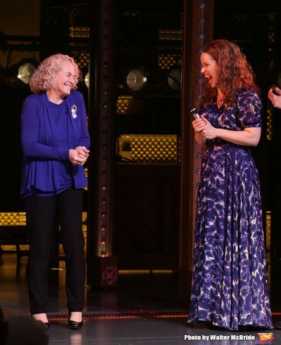 Carole King with Chilina Kennedy  Photo