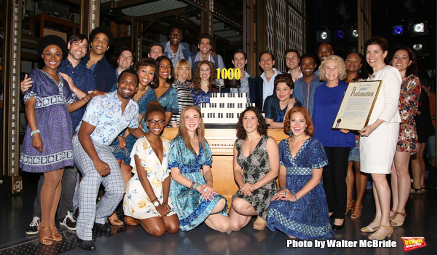 Photo Coverage: Carole King Helps BEAUTIFUL Celebrate 1000 Performances on Broadway! Image