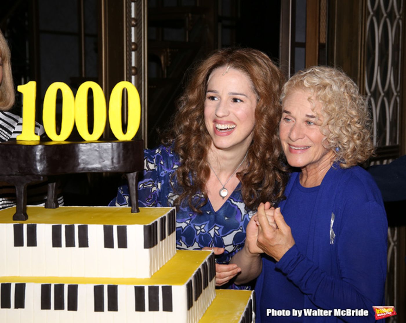 Photo Coverage: Carole King Helps BEAUTIFUL Celebrate 1000 Performances on Broadway! Image