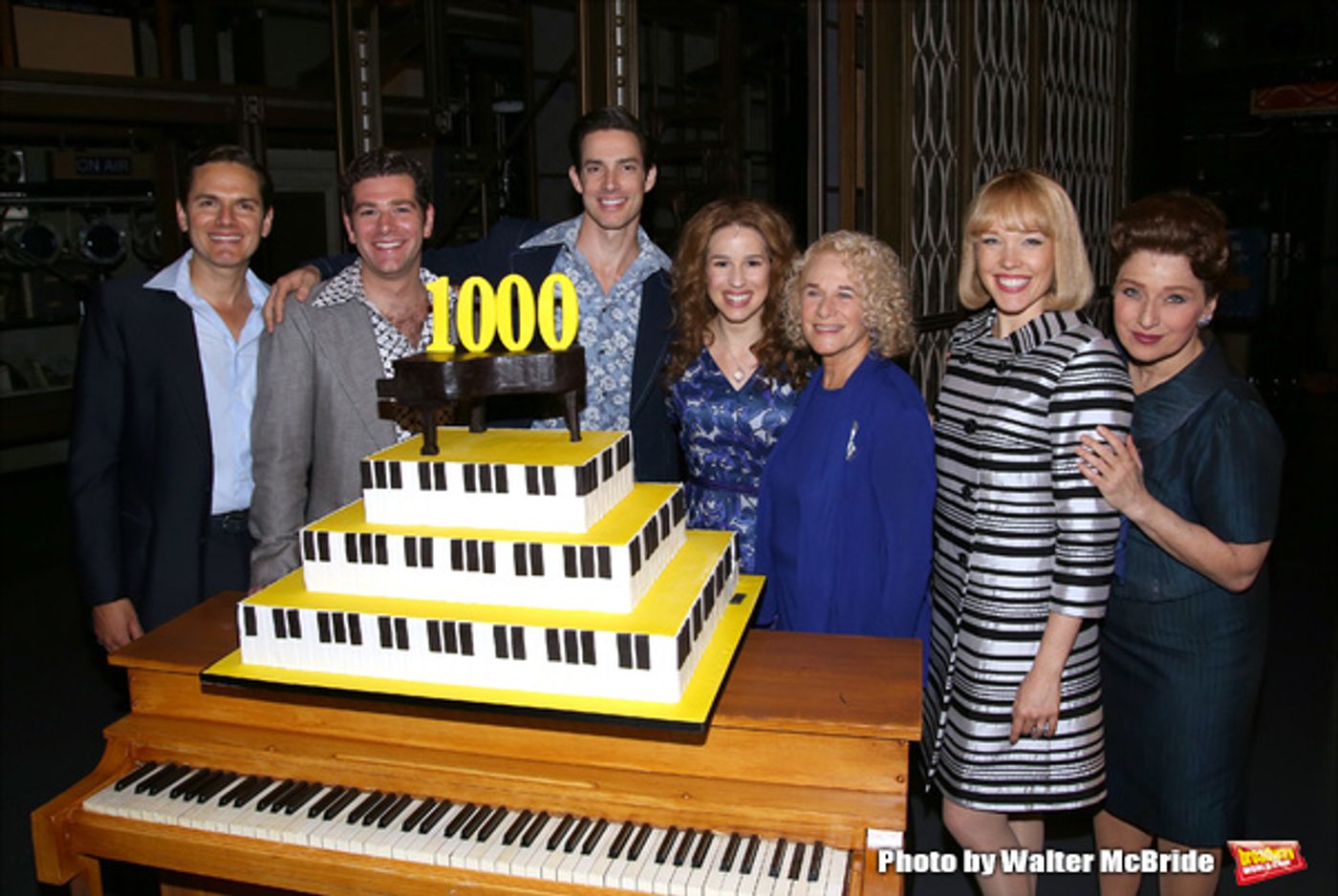 Photo Coverage: Carole King Helps BEAUTIFUL Celebrate 1000 Performances on Broadway! Image