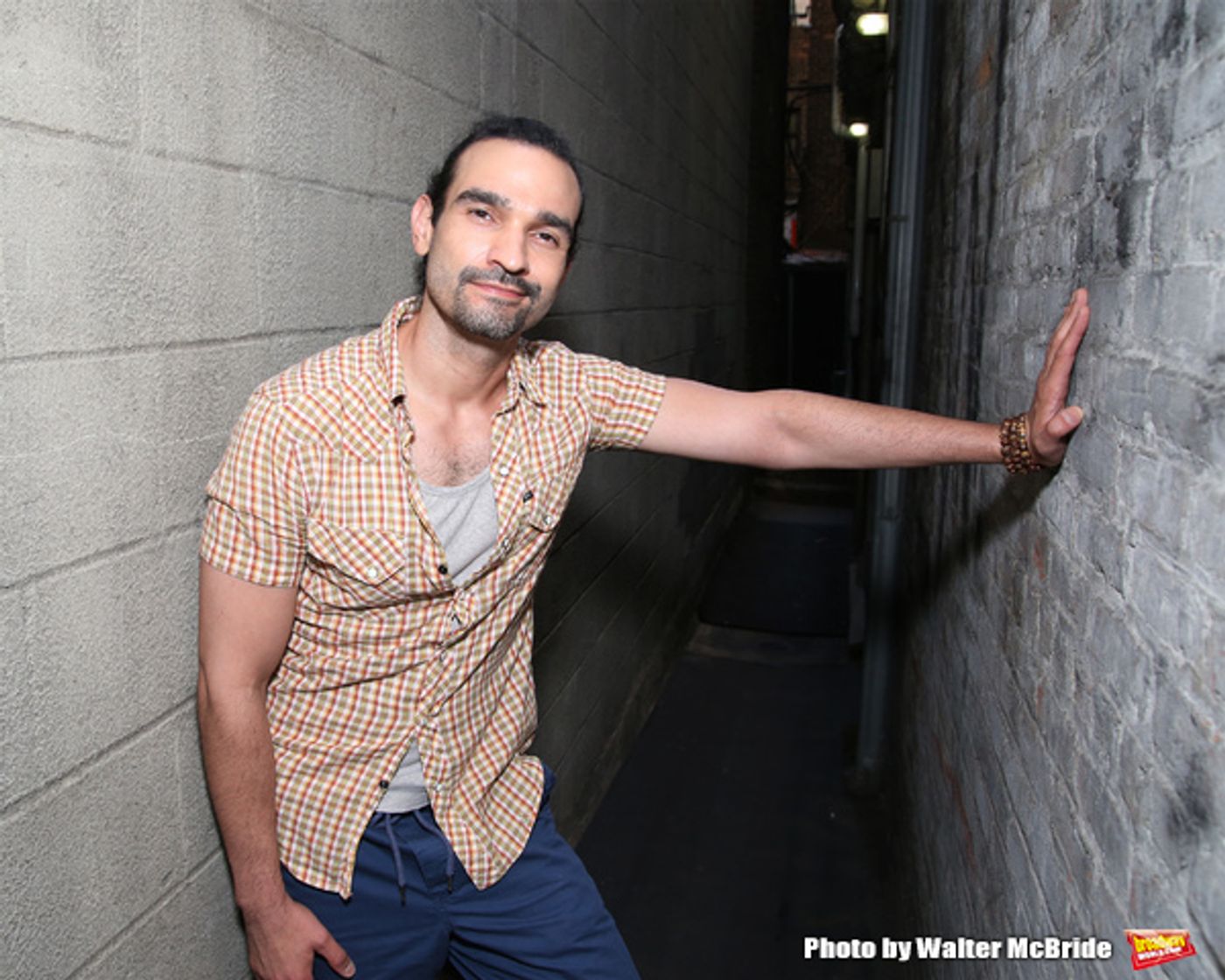 Exclusive Photo Coverage: Hangin' with the Hamiltons- Backstage with Lin-Manuel Miranda & Javier Muñoz!  Image