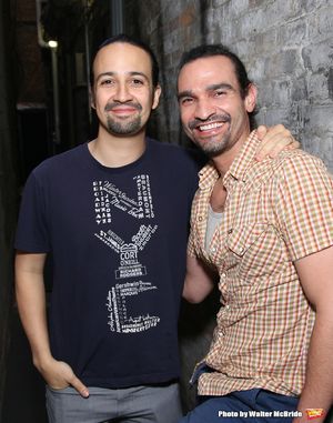 Lin-Manuel Miranda and  Javier Munoz Photo