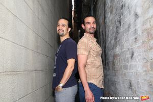 Lin-Manuel Miranda and  Javier Munoz Photo