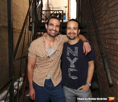  Javier Munoz and Lin-Manuel Miranda Photo