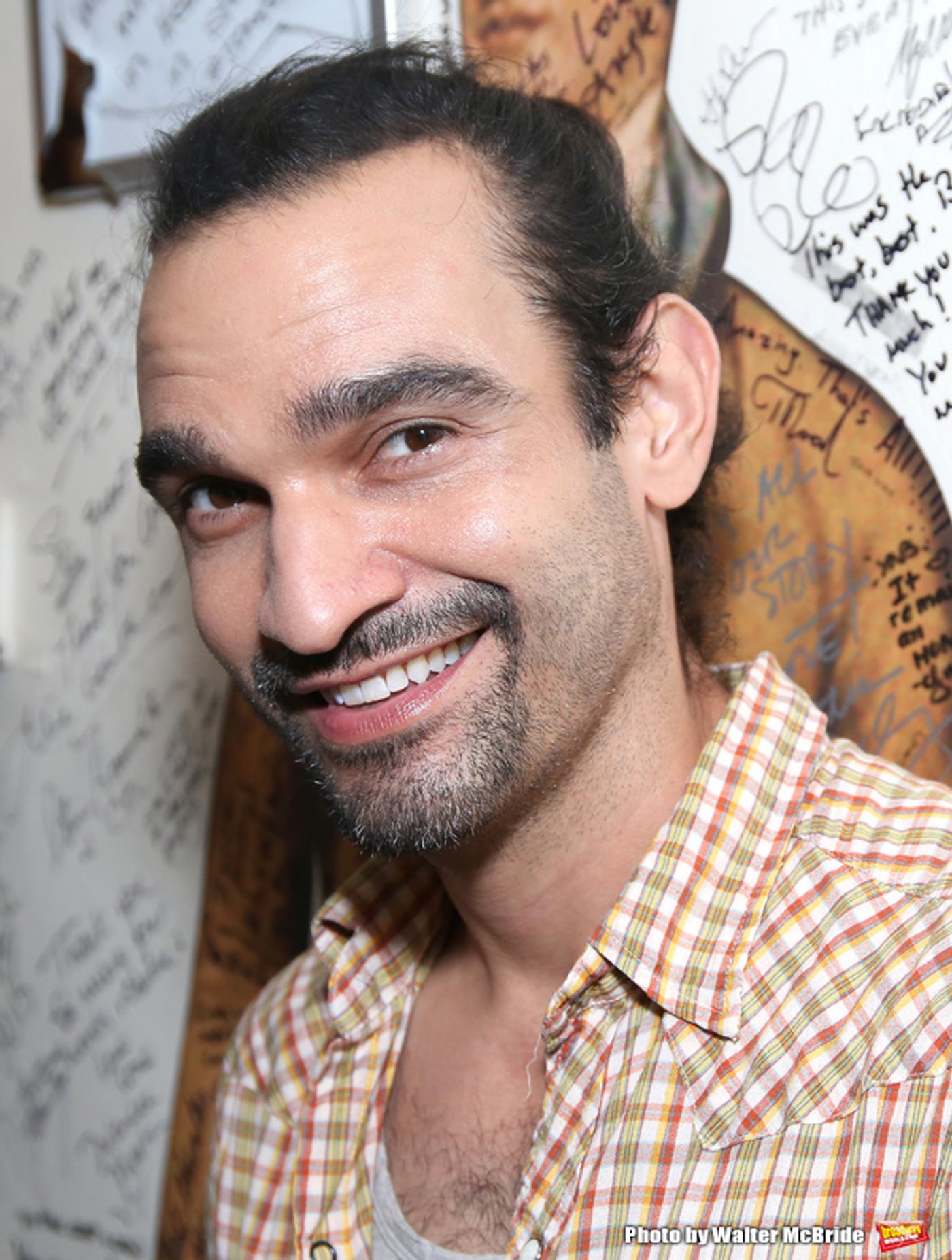 Exclusive Photo Coverage: Hangin' with the Hamiltons- Backstage with Lin-Manuel Miranda & Javier Muñoz!  Image