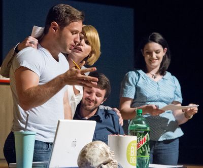 Scenes from Milburn Stone's Title of Show at Elkton Station (photo by Scott Serio) Photo