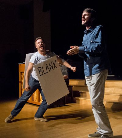 Scenes from Milburn Stone's Title of Show at Elkton Station (photo by Scott Serio) Photo