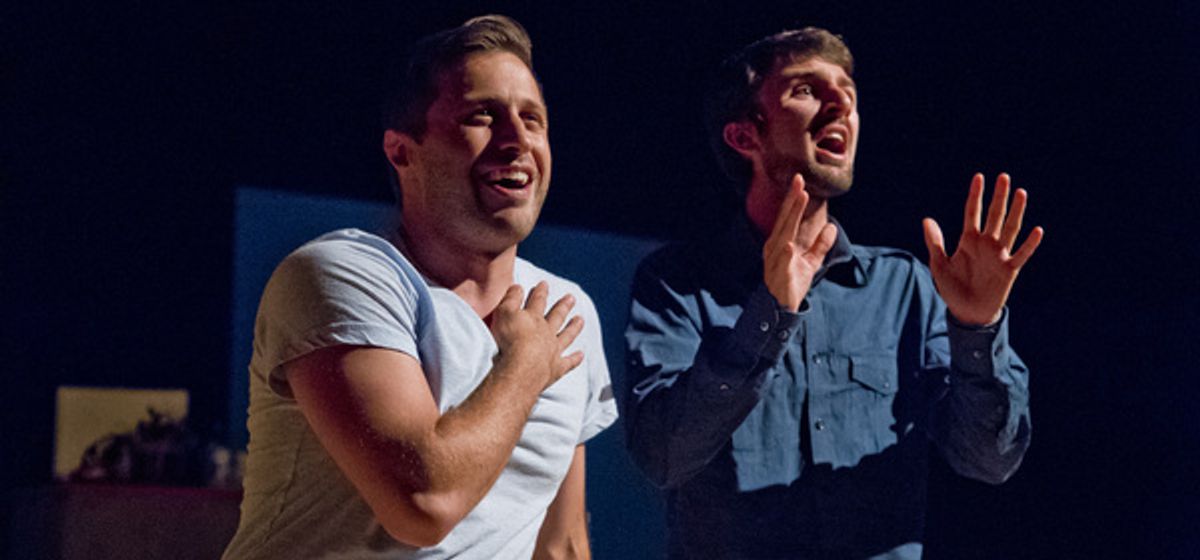 Scenes from Milburn Stone's Title of Show at Elkton Station (photo by Scott Serio) at 