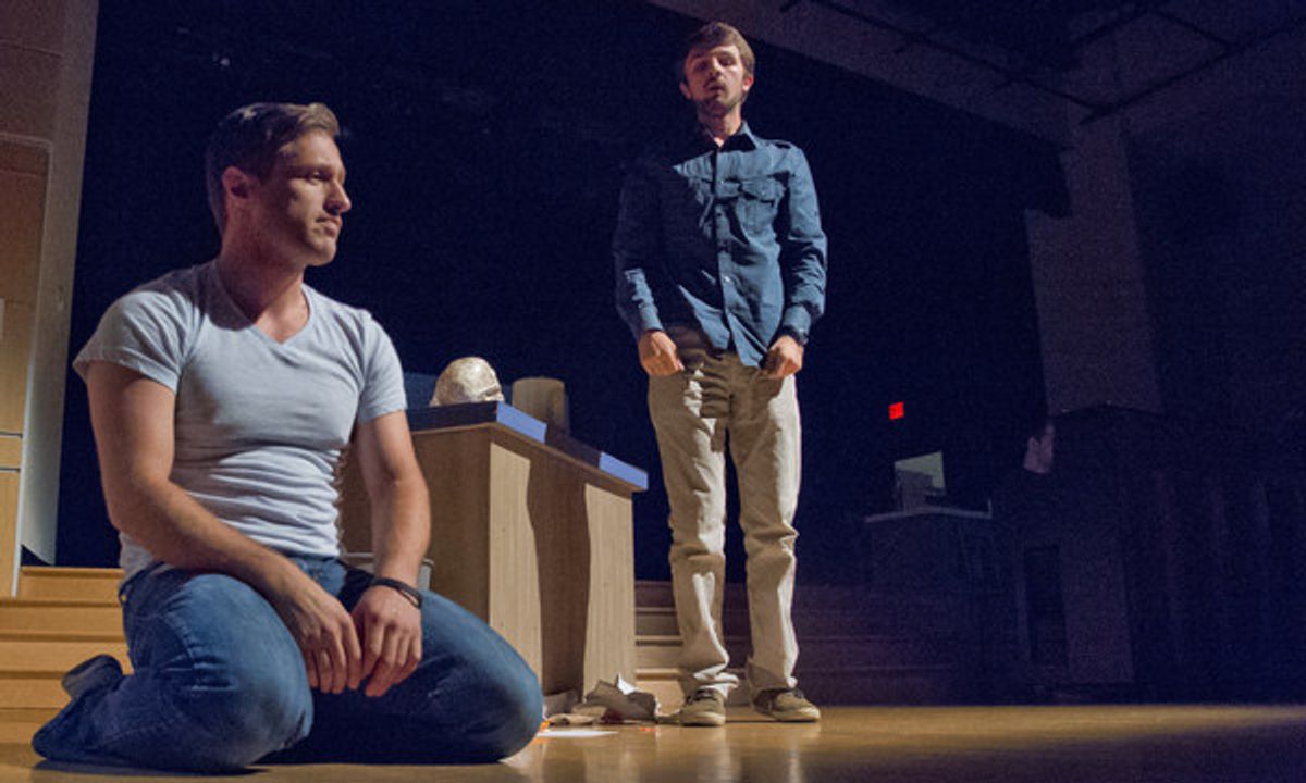 Scenes from Milburn Stone's Title of Show at Elkton Station (photo by Scott Serio) at 