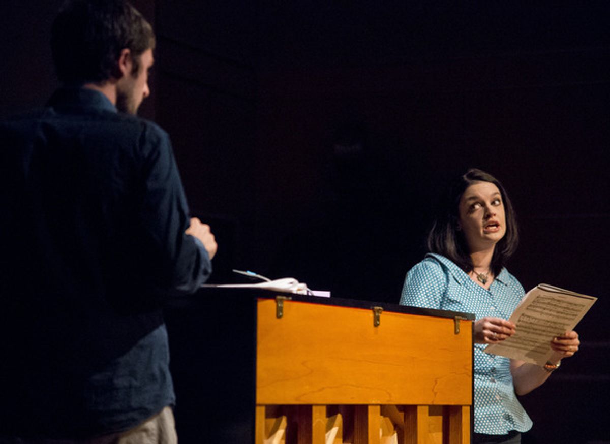 Scenes from Milburn Stone's Title of Show at Elkton Station (photo by Scott Serio) at 