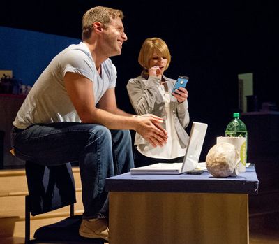 Scenes from Milburn Stone's Title of Show at Elkton Station (photo by Scott Serio) Photo