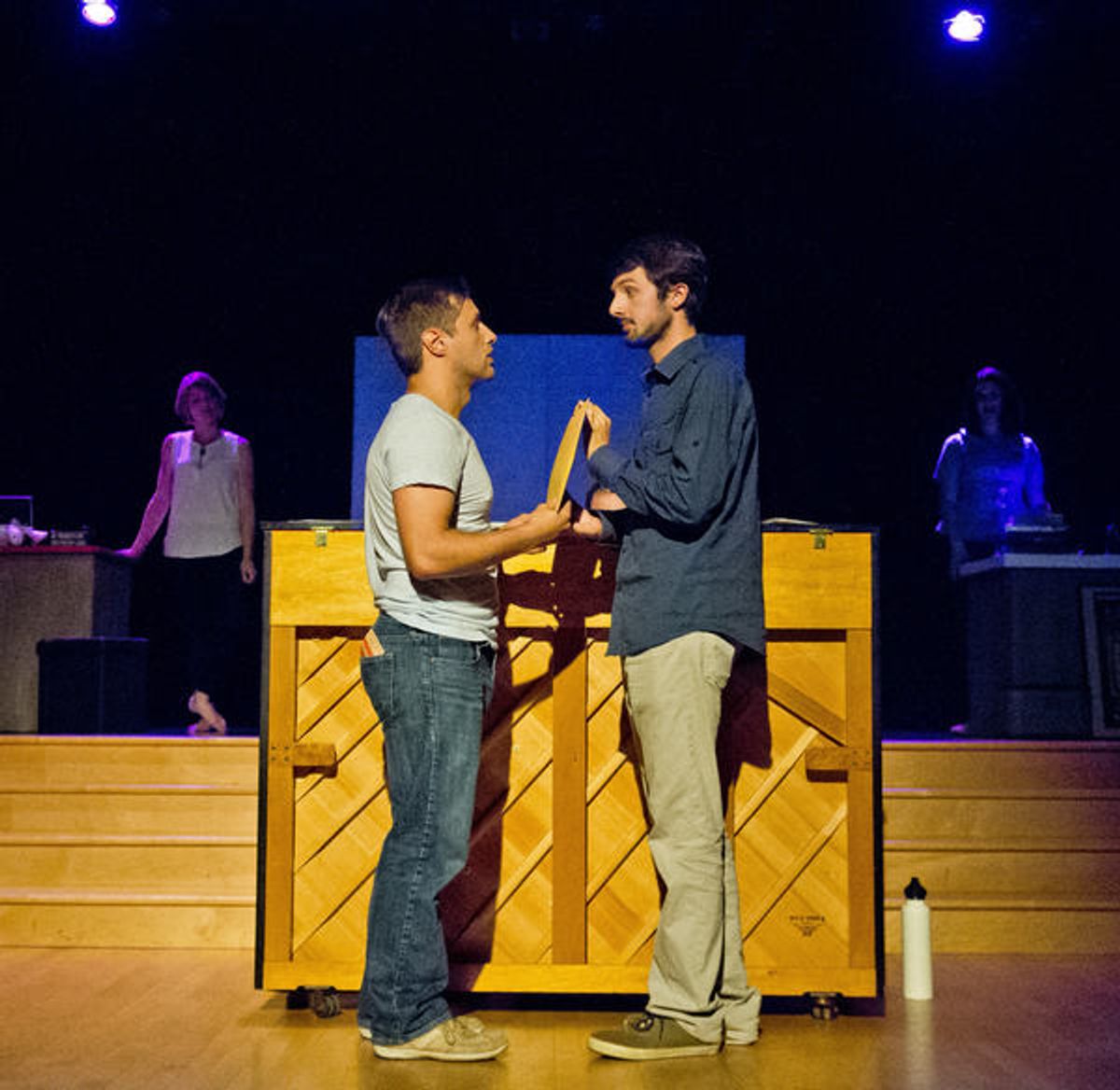 Scenes from Milburn Stone's Title of Show at Elkton Station (photo by Scott Serio) at 