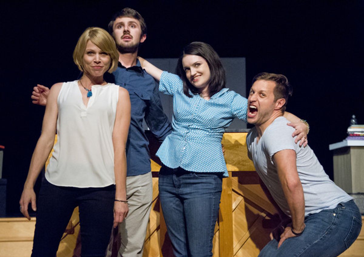 Scenes from Milburn Stone's Title of Show at Elkton Station (photo by Scott Serio) at 